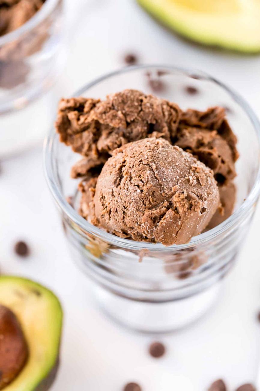 Avocado chocolate ice cream ldn research trust the low dose