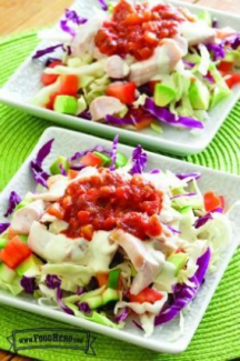 Fish Taco Salad