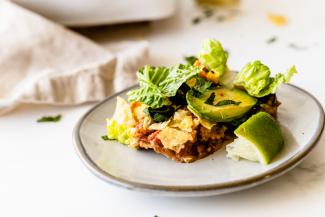 Mexican Taco Casserole - Vegan, Dairy and Gluten Free