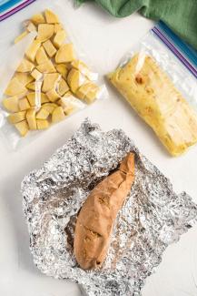 How to Freeze Sweet Potatoes (Whole, Mashed, or Diced)